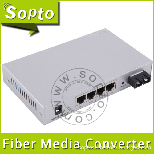 10/100m Fiber Optic Ethernet Media Converter (Fiber Ethernet Media Converter)